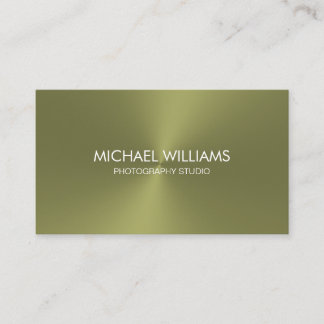 Carte De Visite Avocat Professionnel élégant Dorée