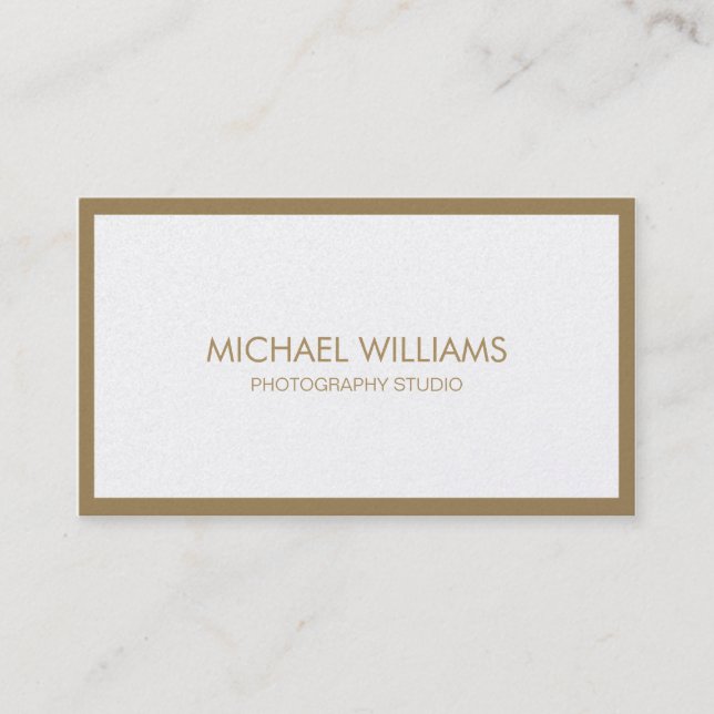 Carte De Visite Avocat - Professionnel élégant rôle perle (Devant)
