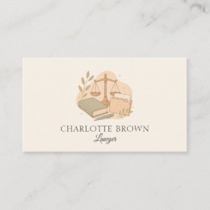 Carte De Visite Avocat Services Juridiques Justice Tribunal
