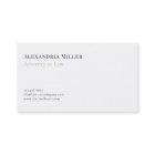 Avocat simple et élégant