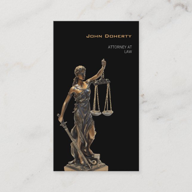 Carte De Visite Avocat | Themis (Devant)