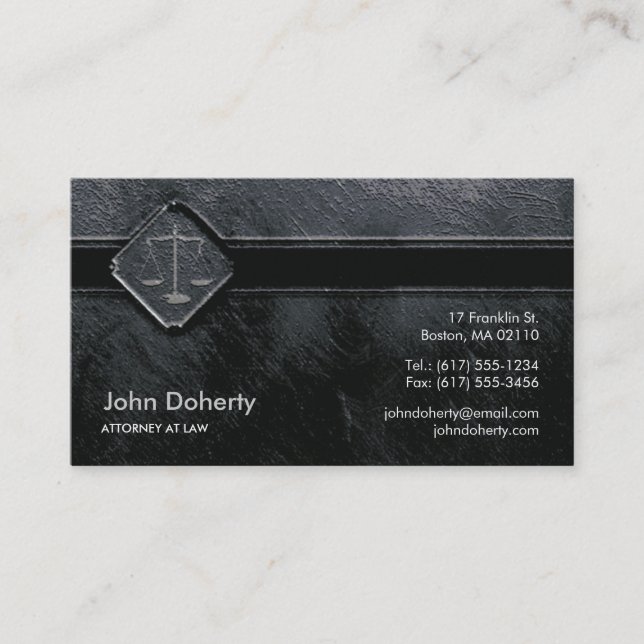 Carte De Visite AVOCAT | unique (Devant)