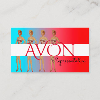 Carte De Visite Avon personnalisé Dames