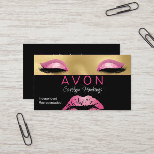 Carte de visite Avon Rep Indépendant Glam