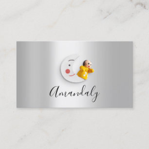 Carte De Visite Babysitter Nanny Garderie Professionnelle Enfant G