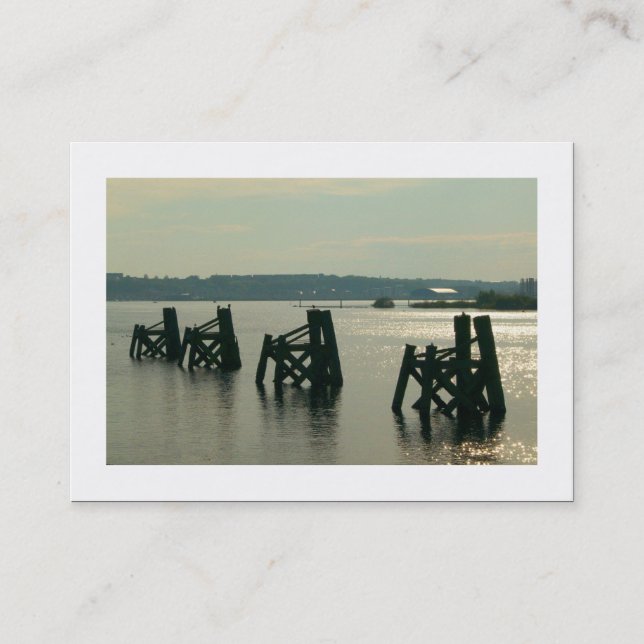 Carte De Visite Baie Cardiff (Bordé) (Devant)