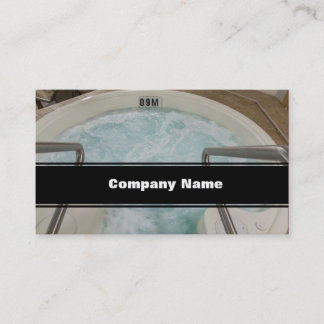 Carte De Visite Bain à remous