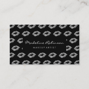 Carte De Visite Baisers de Parties scintillant de glamour