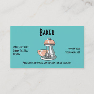 Carte De Visite Baker