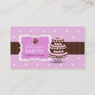 Carte De Visite Bakery Business Card