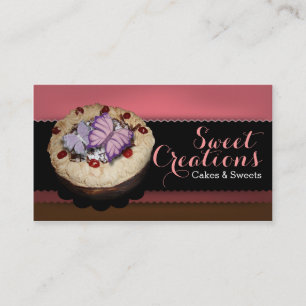 Carte De Visite Bakery/Cakes/Sweets Creations