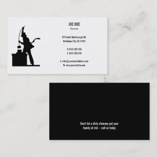 Carte De Visite Balayage de la cheminée   Professionnel