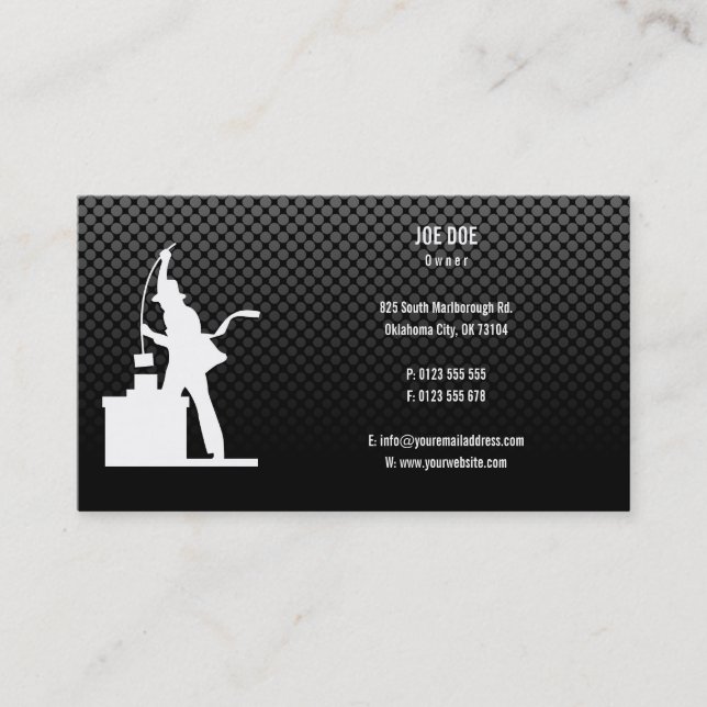 Carte De Visite Balayage de la cheminée | Professionnel (Devant)