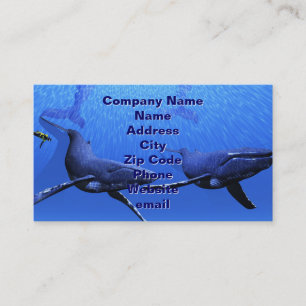 Carte de visite baleine
