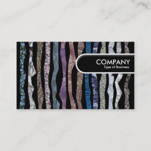 Carte De Visite Balise Arête arrondie - Bandes minérales
