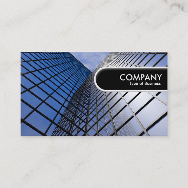 Carte De Visite Balise Arête arrondie - Bloc de bureau réfléchissa (Devant)