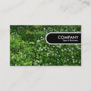 Carte De Visite Balise Arête Arrondie - Fleurs de bois