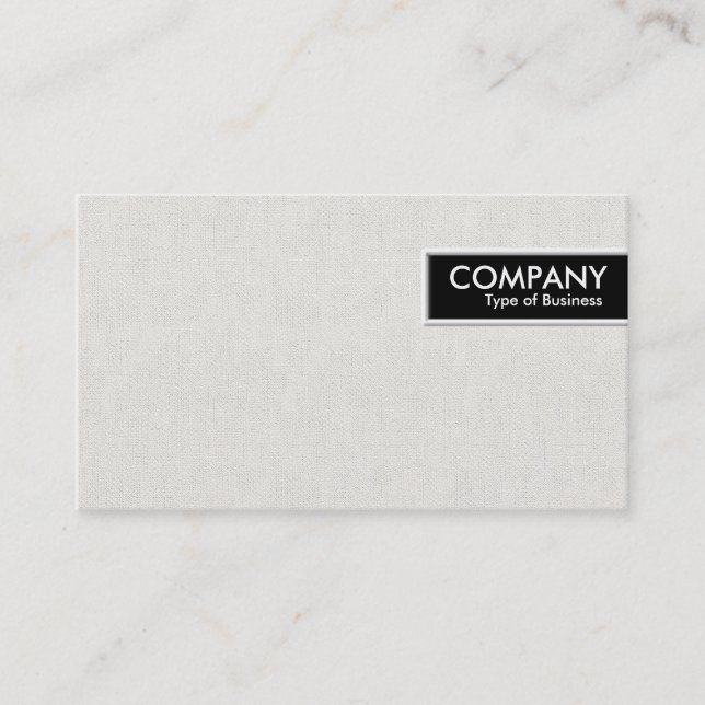 Carte De Visite Balise d'arête - Aspect de la toile (Devant)