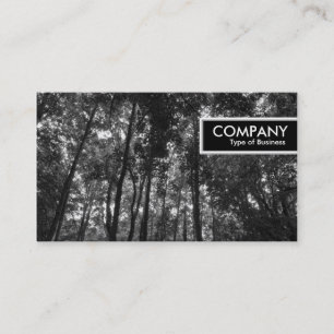 Carte De Visite Balise de bord - Canopée en bois 02 BW