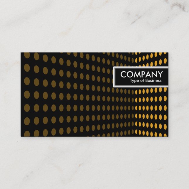 Carte De Visite Balise de bord - Coin de ton - Ambre (Devant)