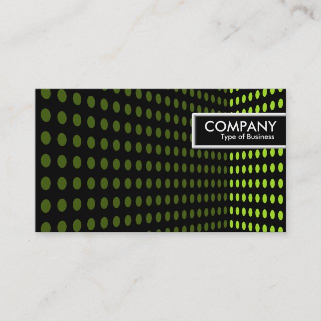 Carte De Visite Balise de bord - Coin de ton - Vert (Devant)