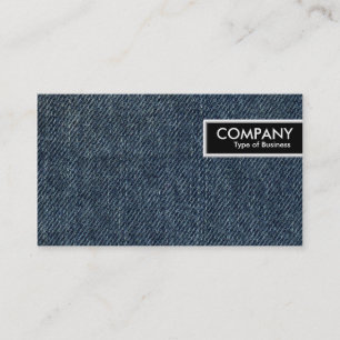 Carte De Visite Balise de bord - Jeans bleus anciens