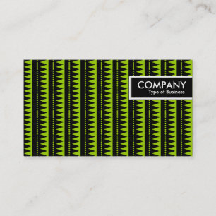 Carte De Visite Balise de bord - Motif Aztec - Martian Green