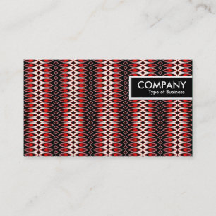 Carte De Visite Balise de bord - Motif de flamme