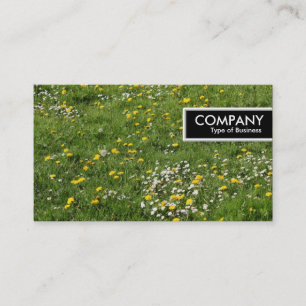 Carte De Visite Balise Edge - Fleurs de prairie