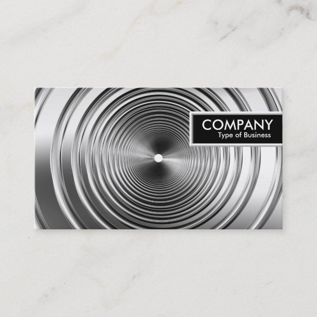 Carte De Visite Balise Edge - Long Spring B&W (Devant)