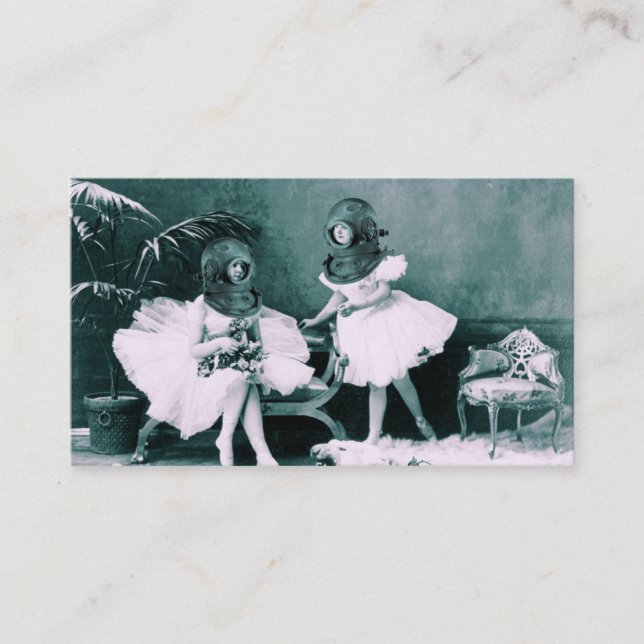 Carte De Visite Ballet sous-marin (Devant)