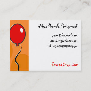 Carte De Visite Ballons,