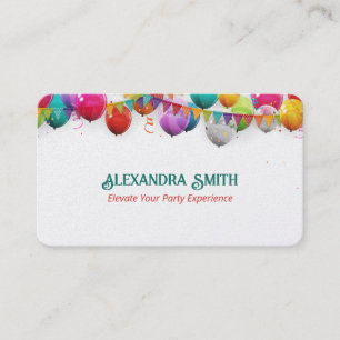 Carte De Visite Balloon pour enfants
