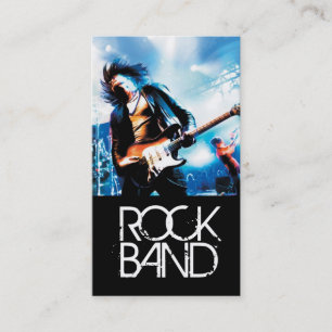 Carte De Visite Band Rock Singers Performance Entertainment cool