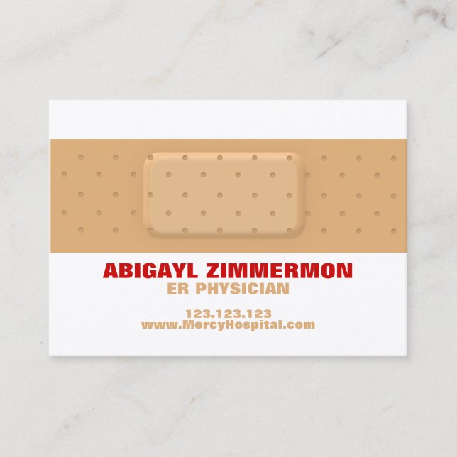 Carte de visite BANDAID (Devant)