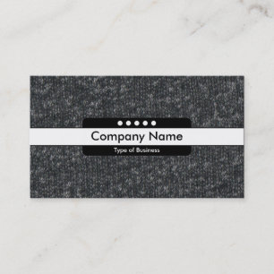 Carte De Visite Bande centrale 5 points - Laine fine 02