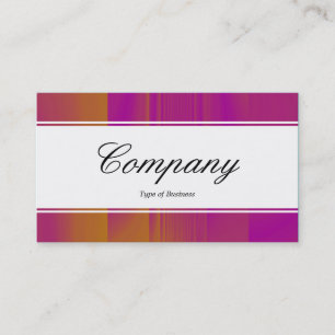 Carte De Visite Bande centrale (bordé) - Script - Tex couleur