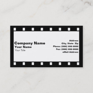 Carte De Visite Bande de film