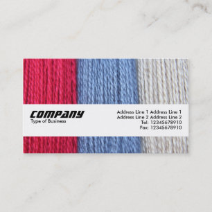 Carte De Visite Bande de texture - Fil de créature