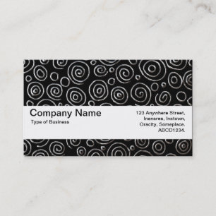 Carte De Visite Bande de texture V2 - Abstrait 181112 - Métal exot