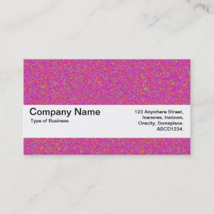 Carte De Visite Bande de texture V2 - Impressionniste