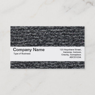Carte De Visite Bande de texture V2 - Jumper laineux 03