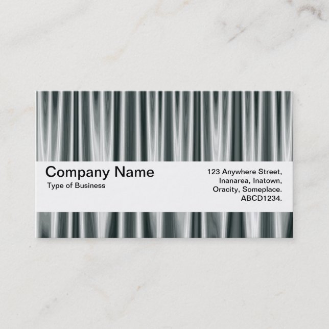 Carte De Visite Bande de texture V2 - Rideaux 02 (Devant)