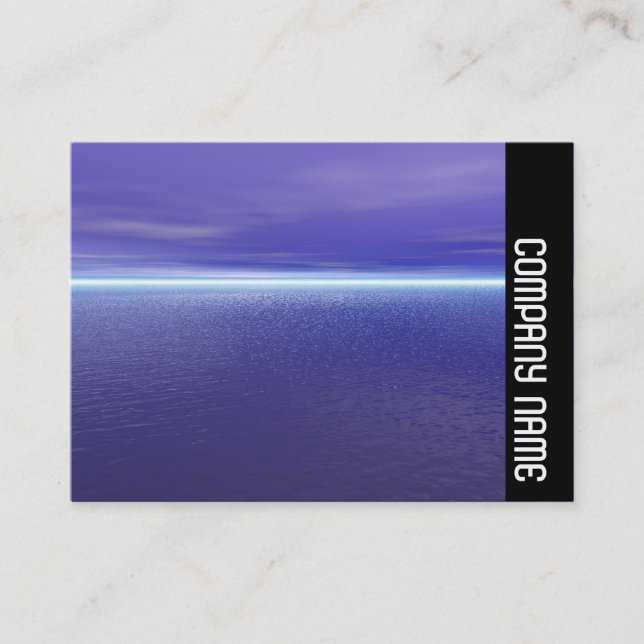 Carte De Visite Bande latérale - Aube violette (Devant)