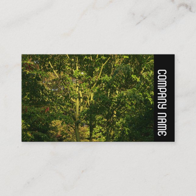 Carte De Visite Bande latérale - Branches japonaises 05 (Devant)