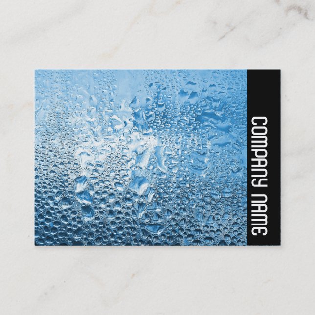 Carte De Visite Bande latérale - Eau bleue (Devant)