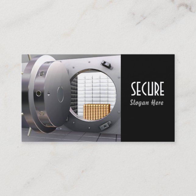 Carte de visite Bank Vault (Devant)