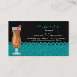 Carte De Visite Bar à cocktails