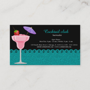 Carte De Visite Bar à cocktails