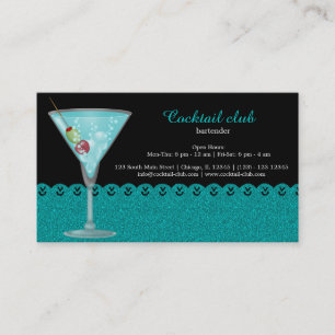 Carte De Visite Bar à cocktails